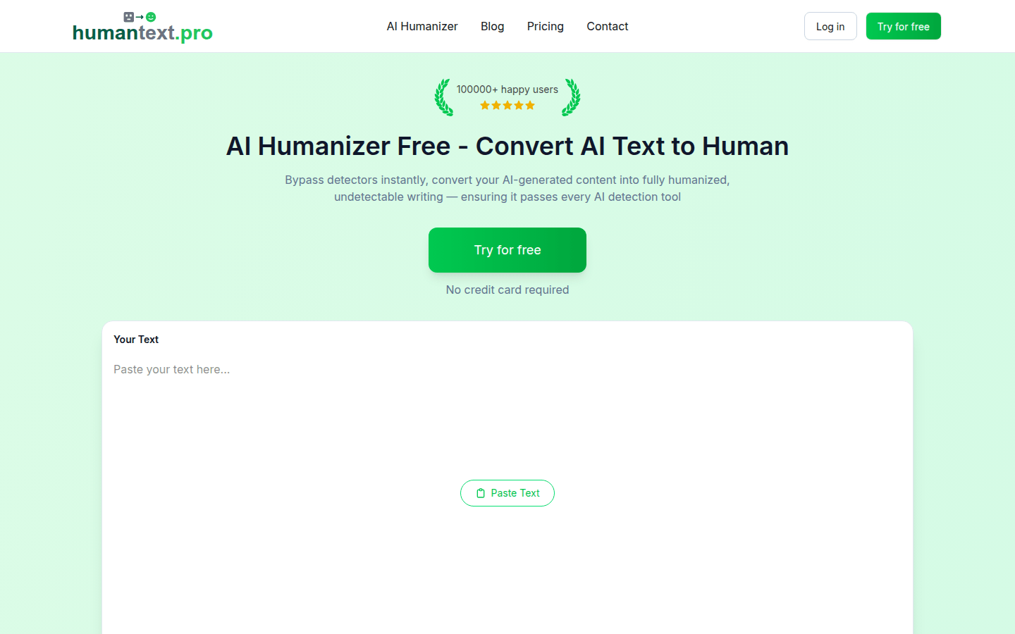 Humantext.pro product screenshot