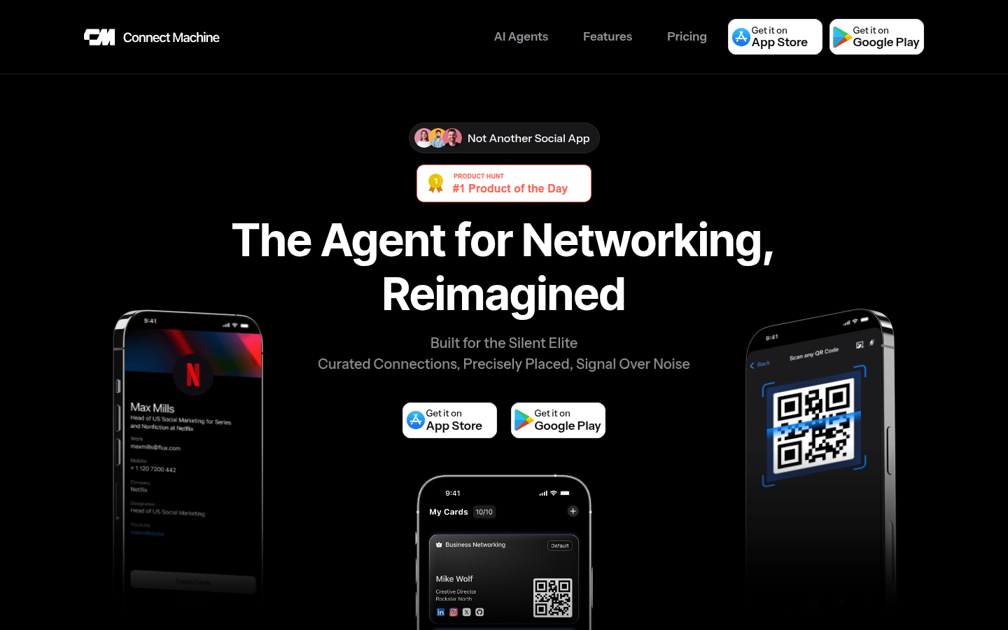 ConnectMachine product screenshot
