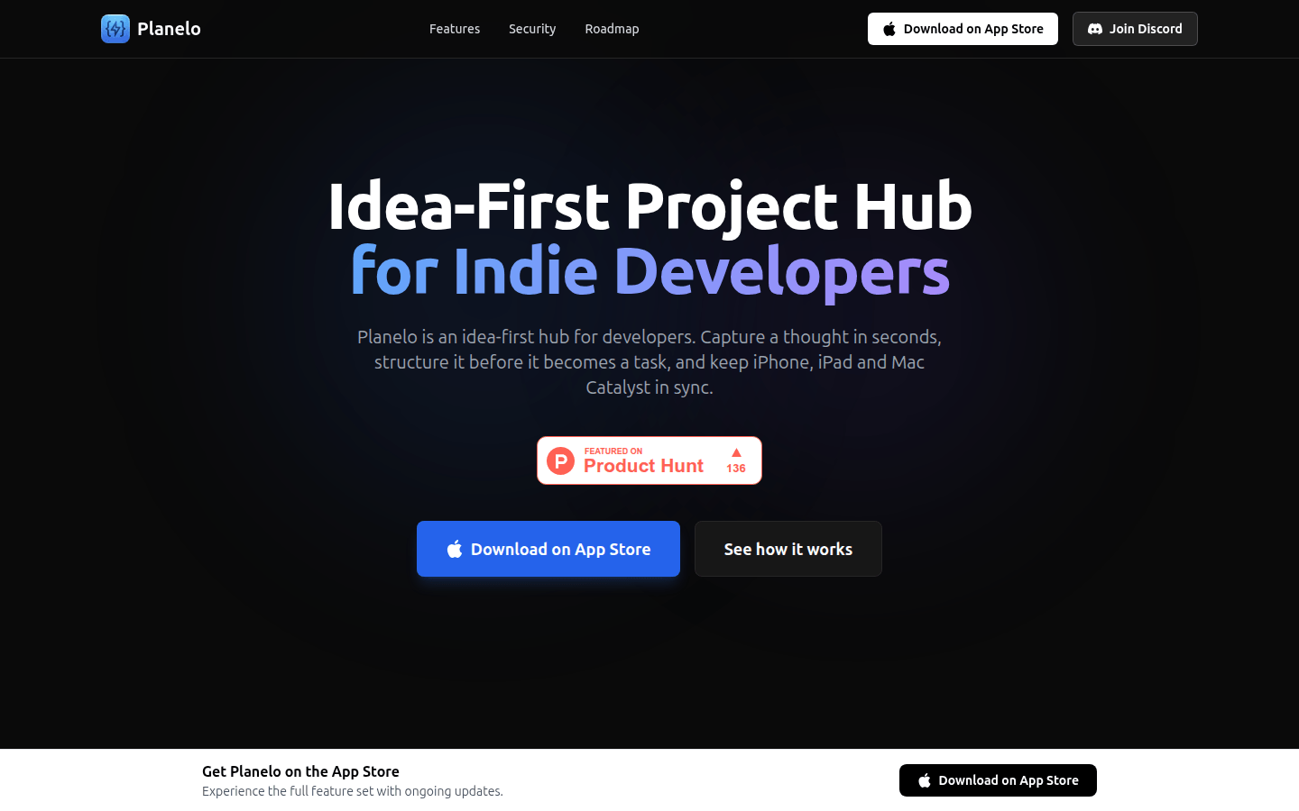 Planelo product screenshot