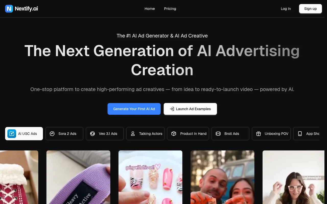 Nextify.ai product screenshot