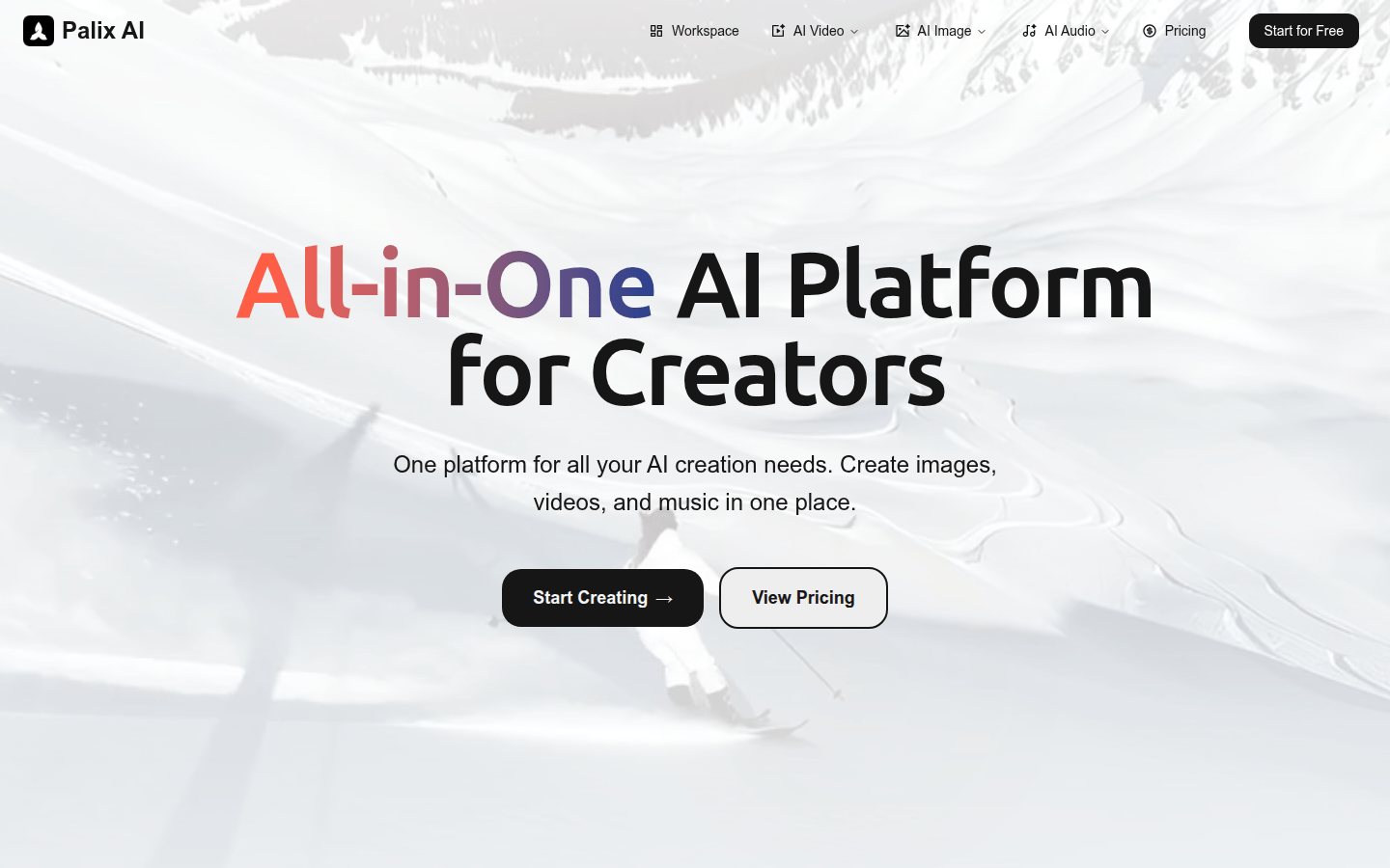 Palix AI product screenshot