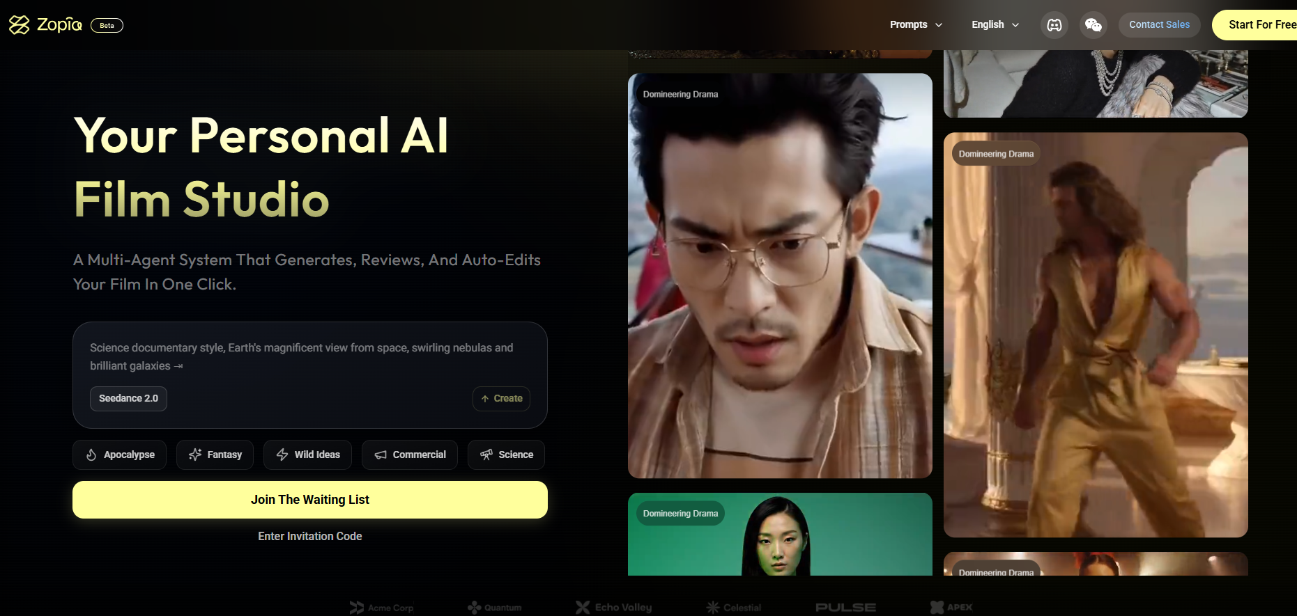 Zopia product screenshot