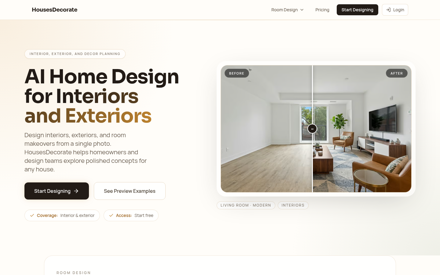 HousesDecorate product screenshot