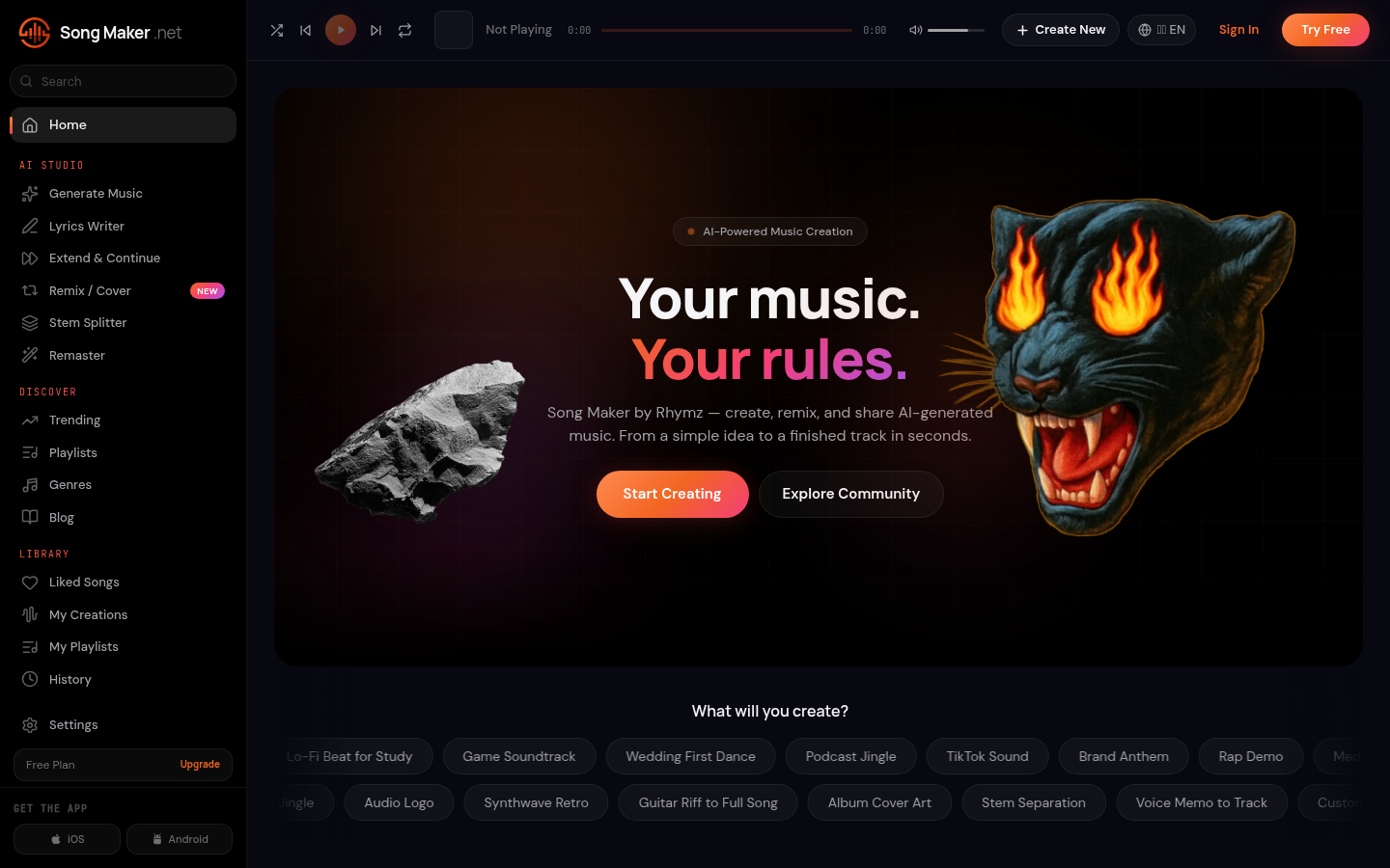 Song Maker product screenshot