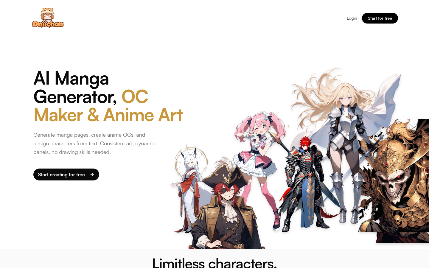 Oniichan product screenshot
