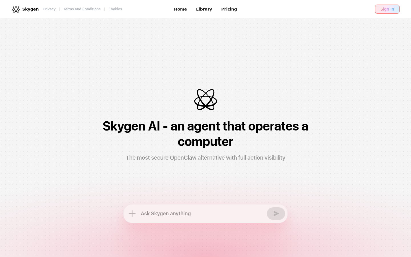 Skygen product screenshot