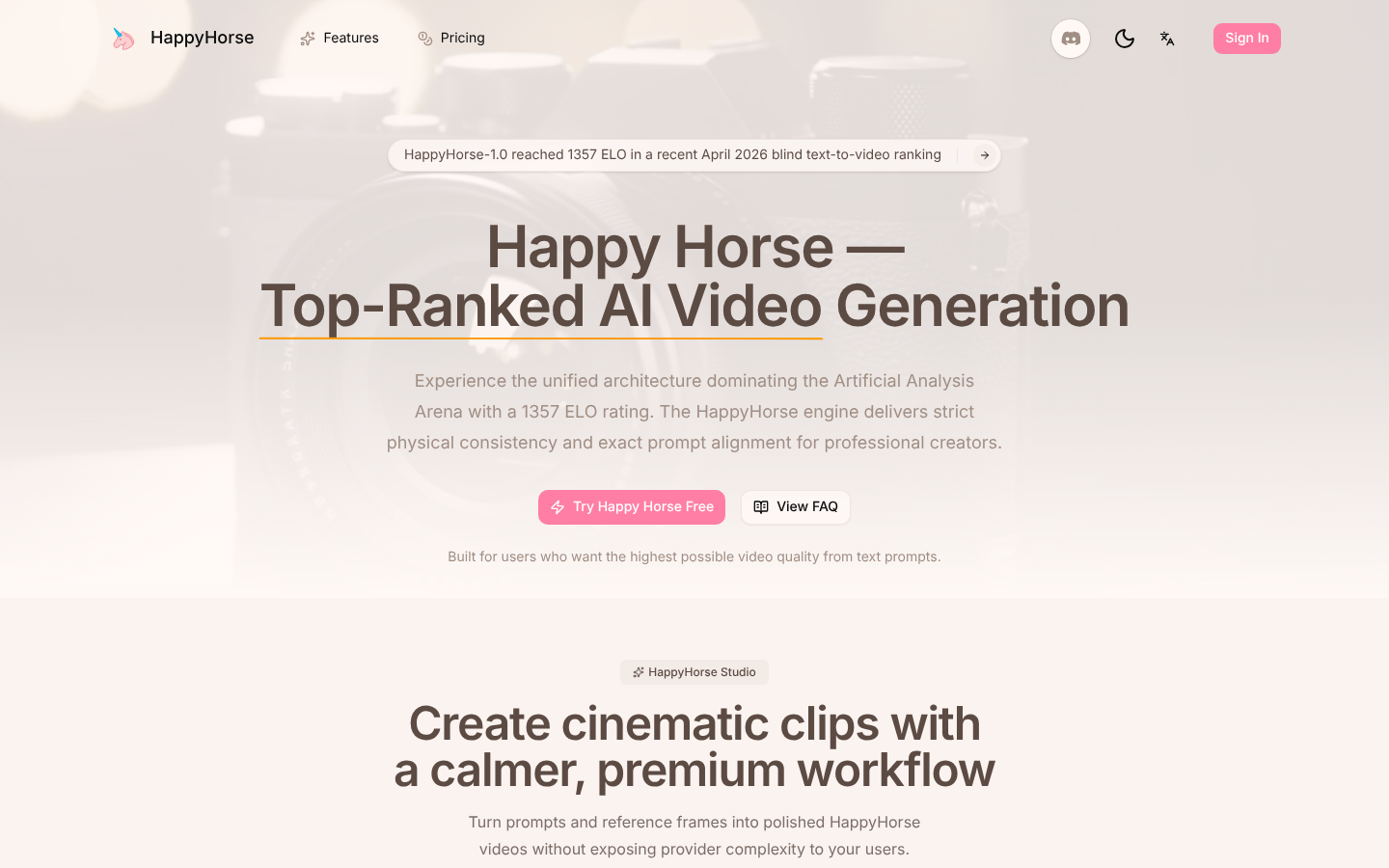 Happy Horse 1.0 product screenshot