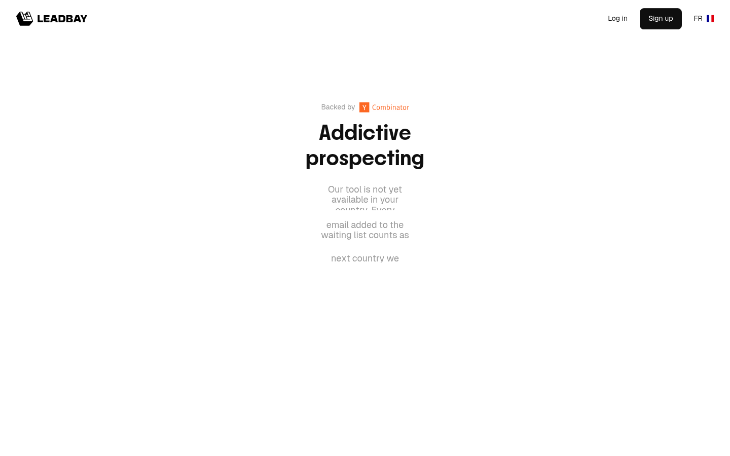 Leadbay product screenshot