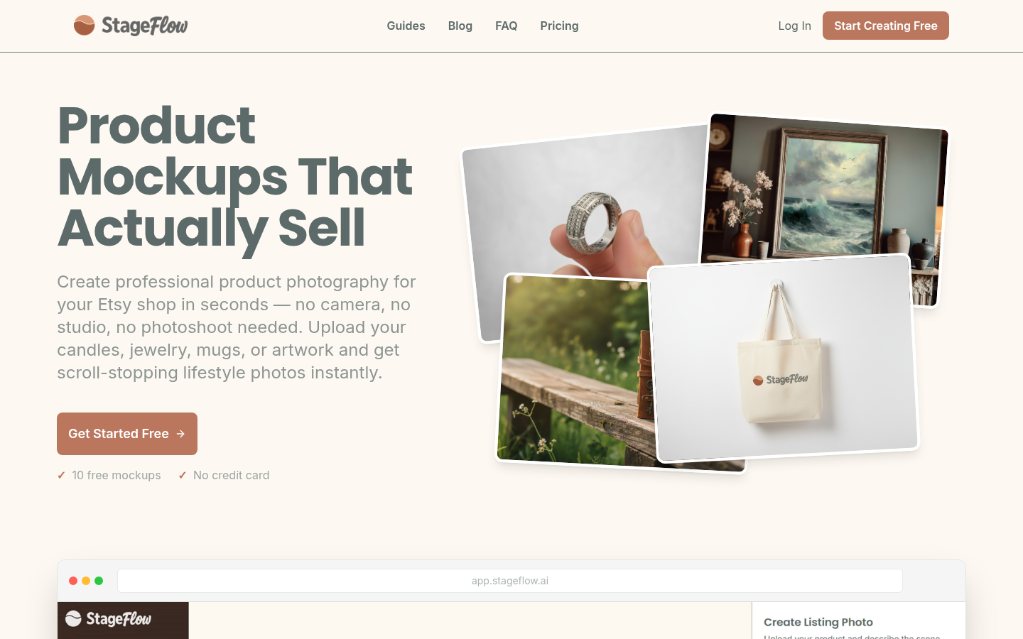 Stageflow product screenshot