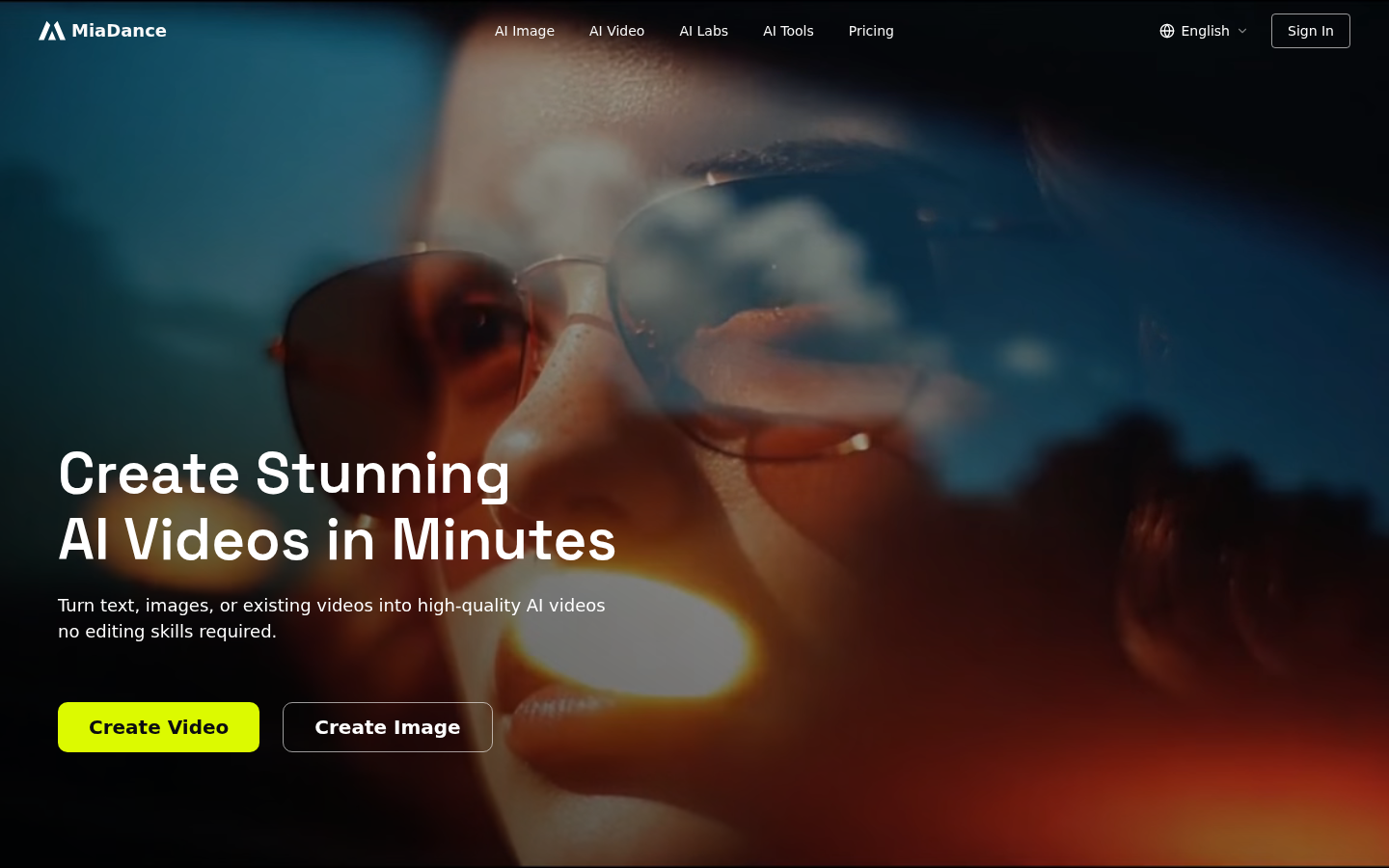 MiaDance product screenshot