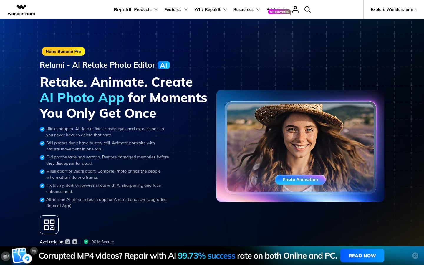 Relumi product screenshot