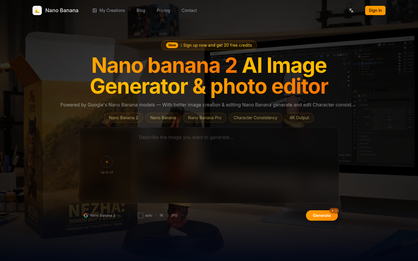 Nano Banana 2 product screenshot