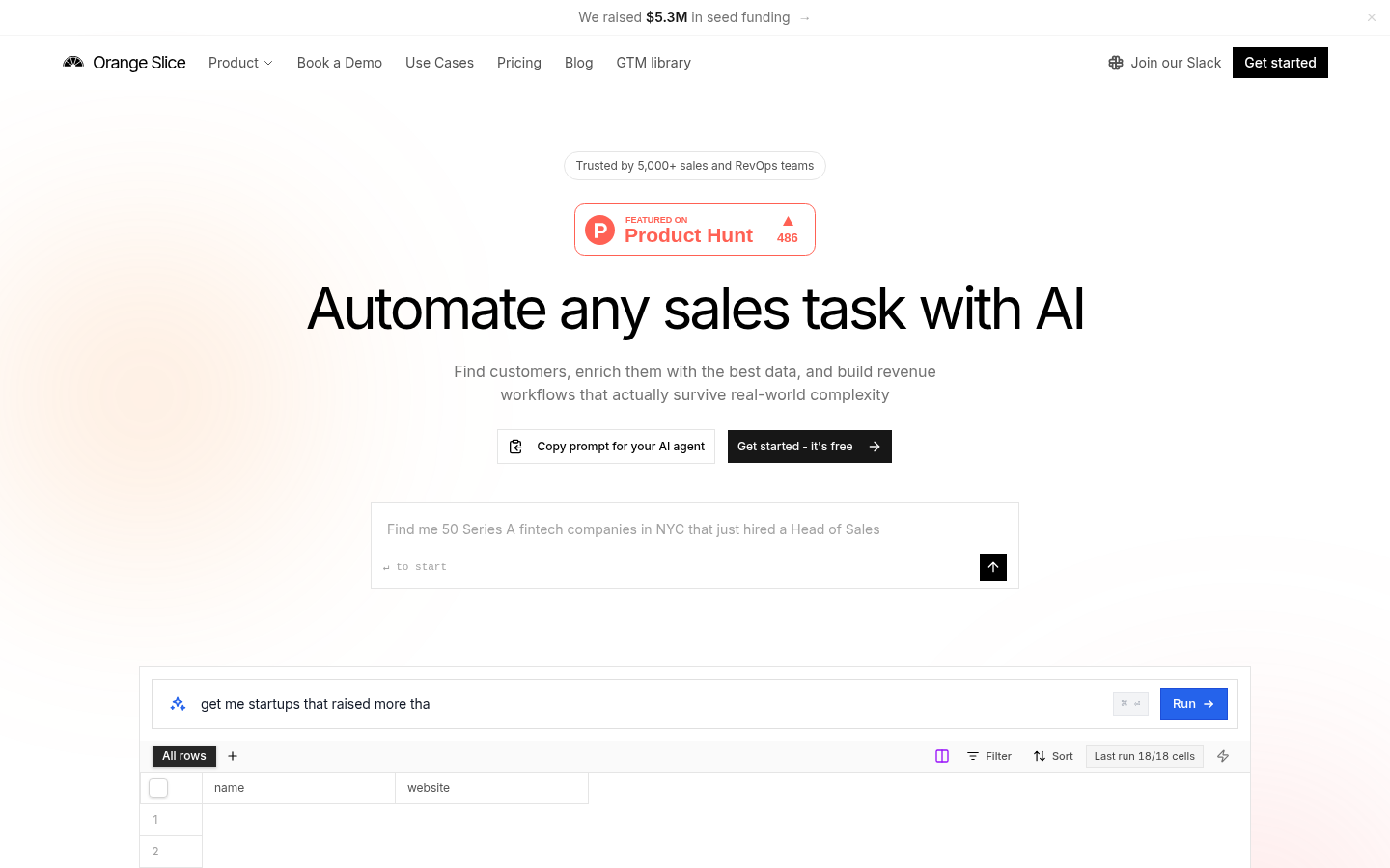 Orange Slice product screenshot