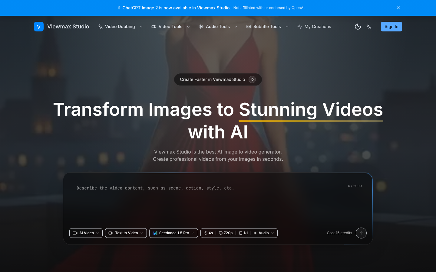 viewmax.studio product screenshot