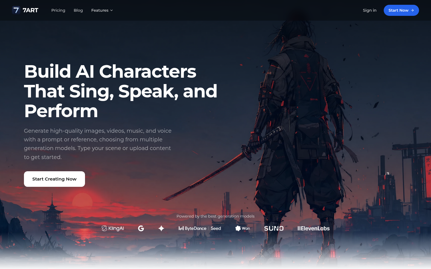 7ART product screenshot