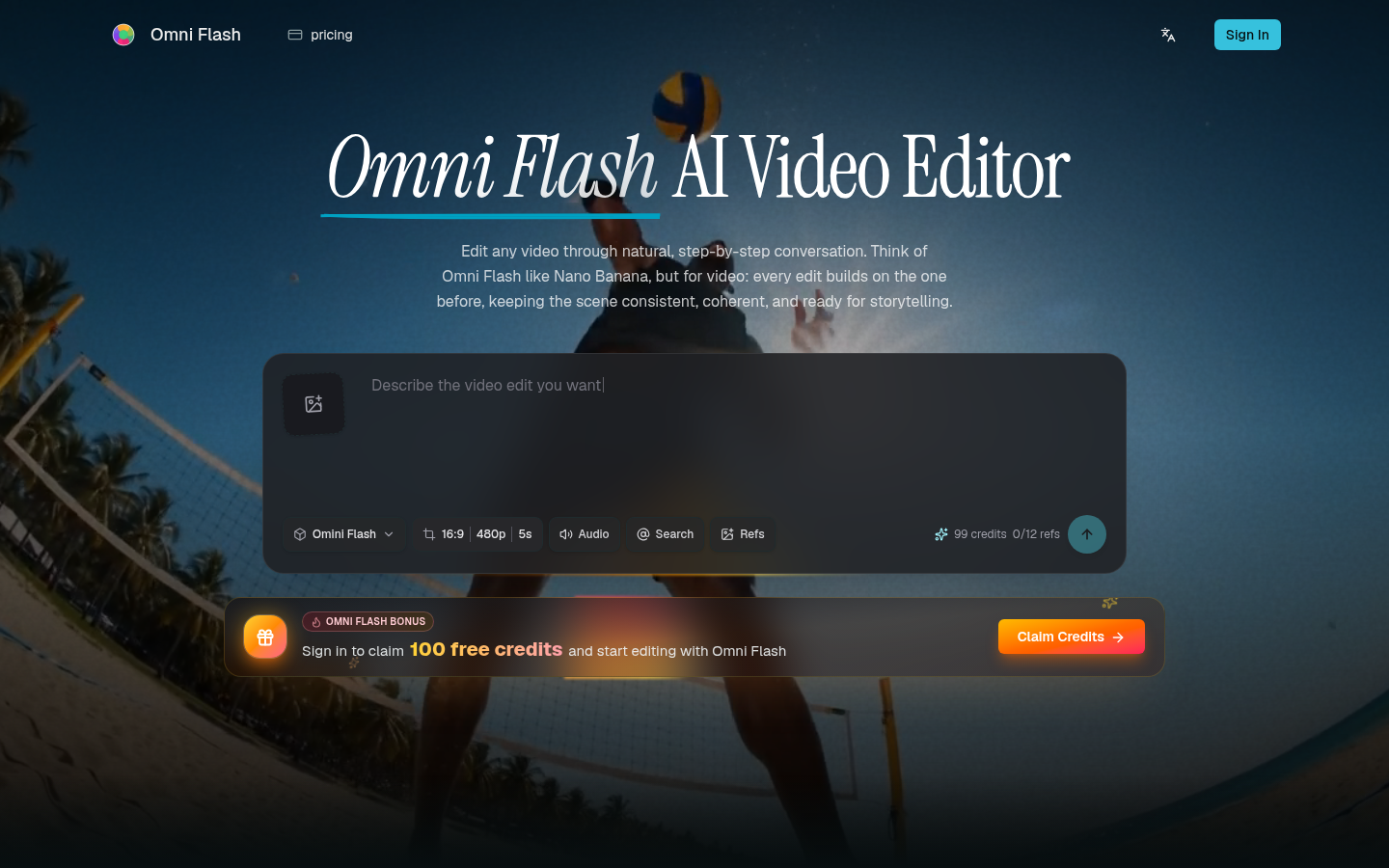 Omni Flash product screenshot
