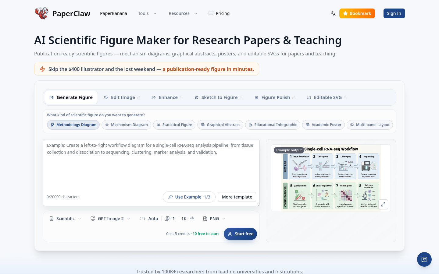 PaperClaw product screenshot