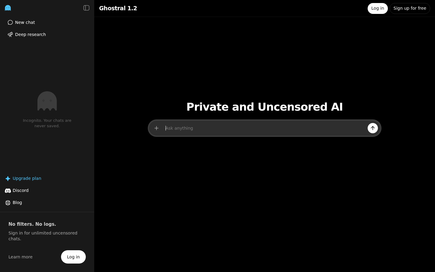 Ghostral product screenshot