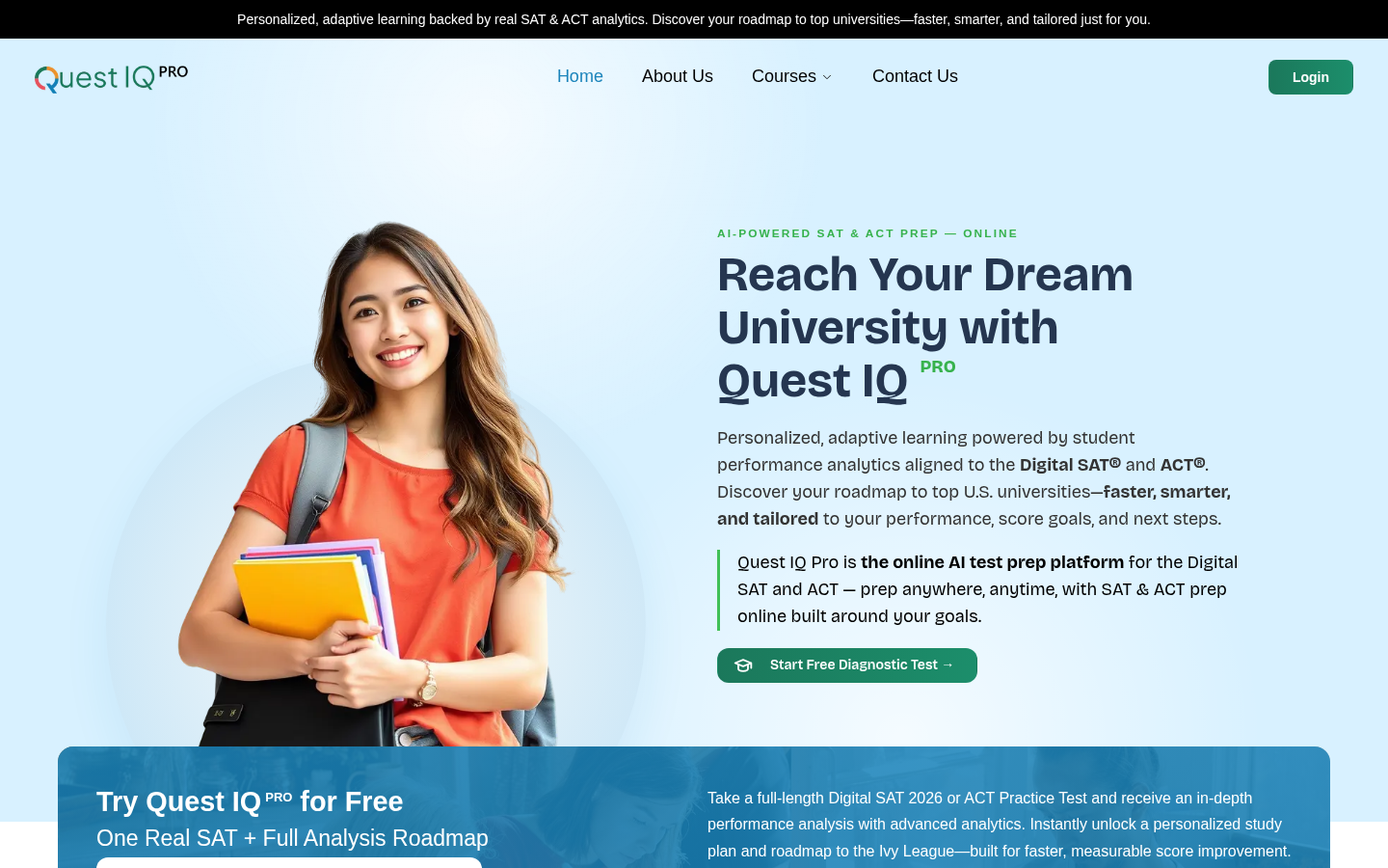 Quest IQ PRO product screenshot