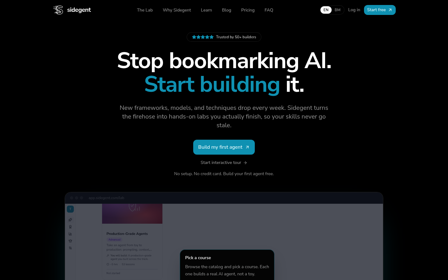 Sidegent product screenshot