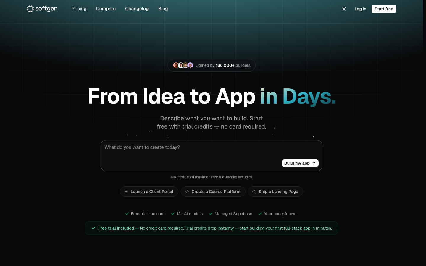 Softgen product screenshot