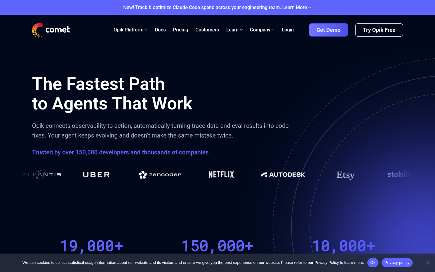 Comet product screenshot
