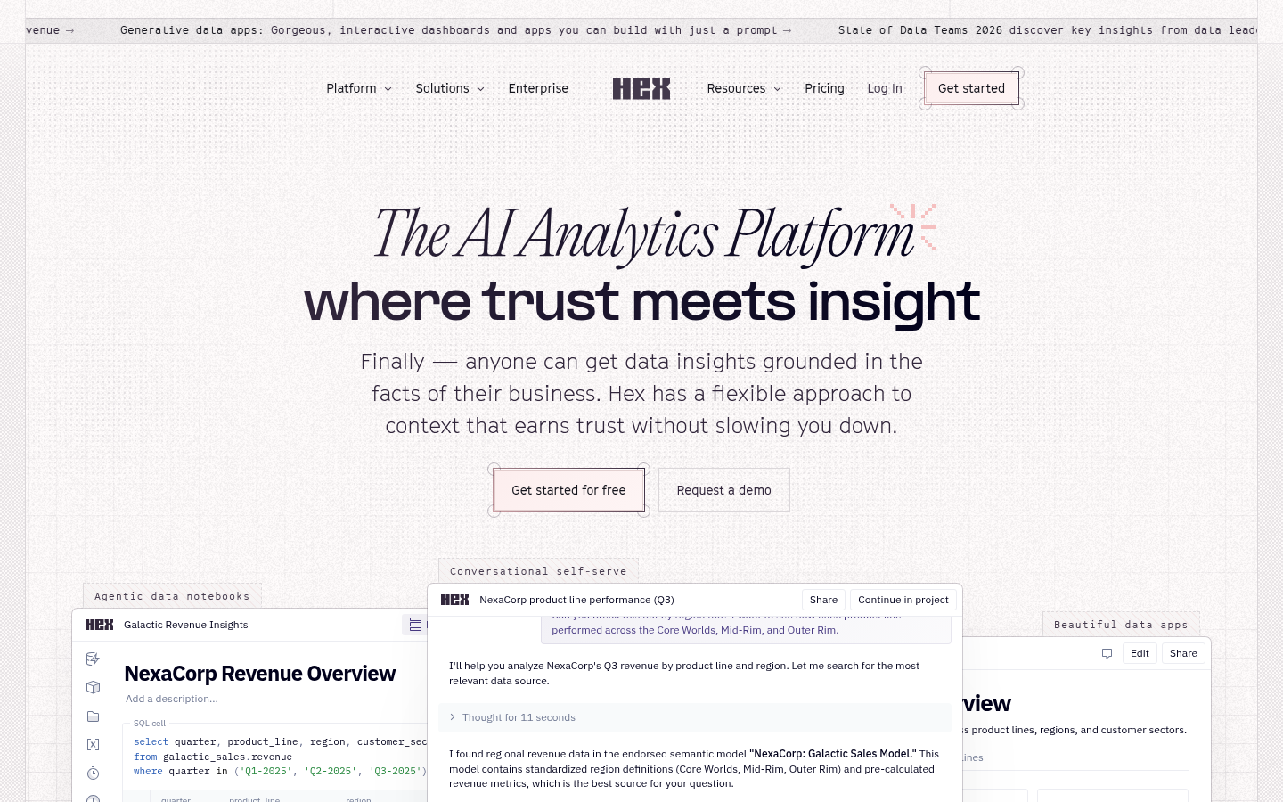 Hex product screenshot