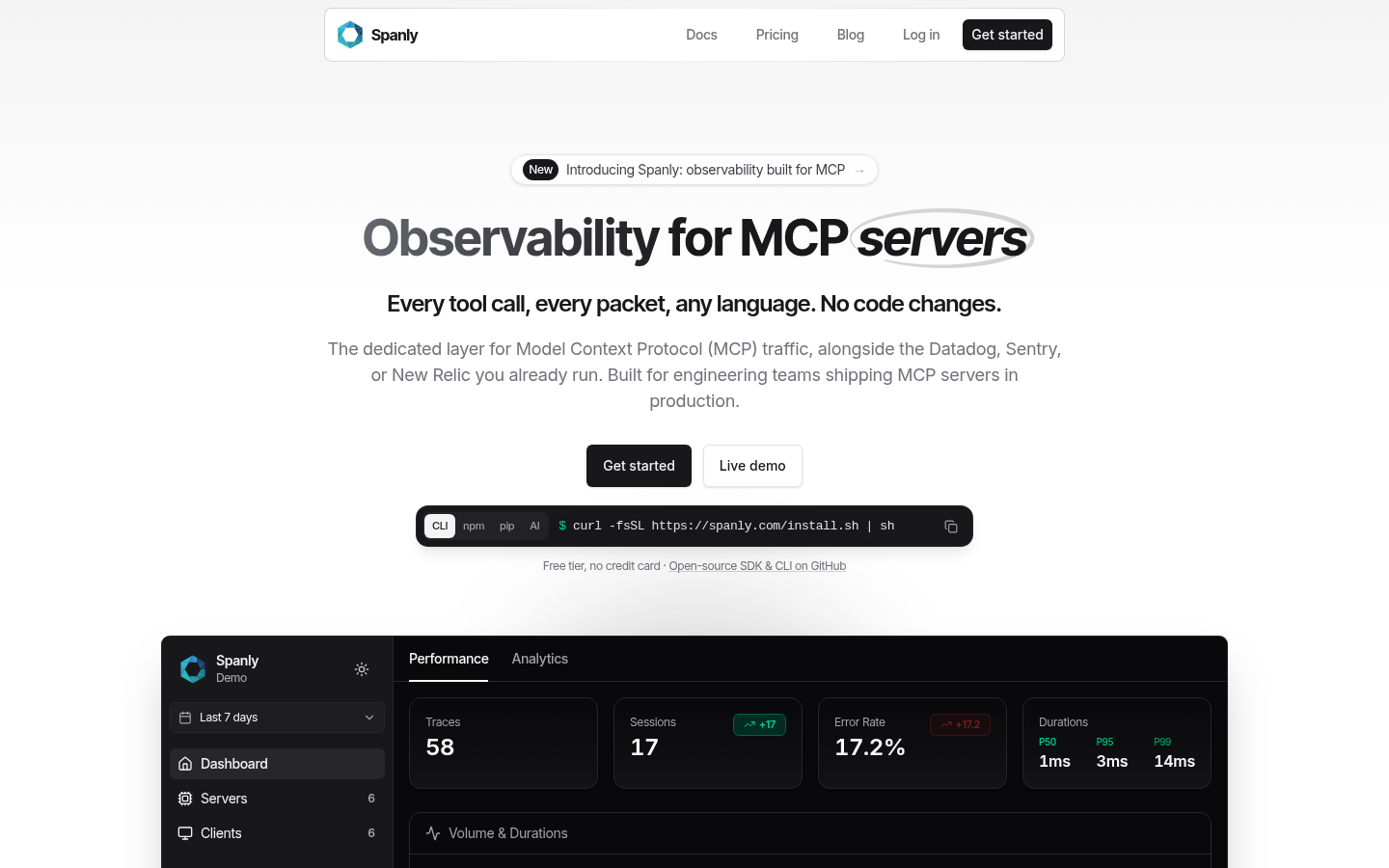 Spanly product screenshot