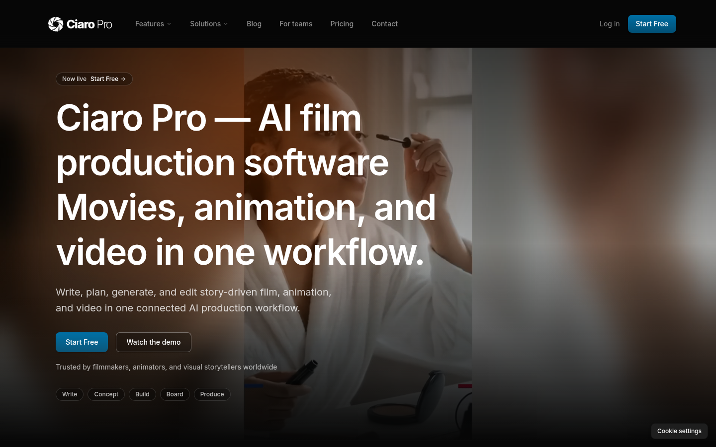 Ciaro Pro product screenshot