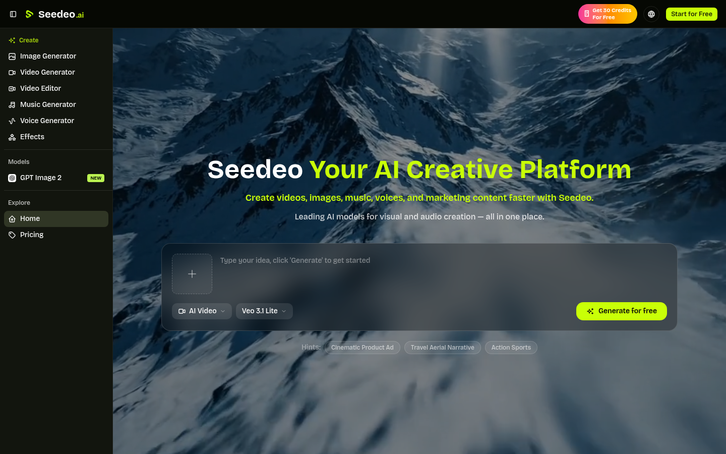 seedeo product screenshot