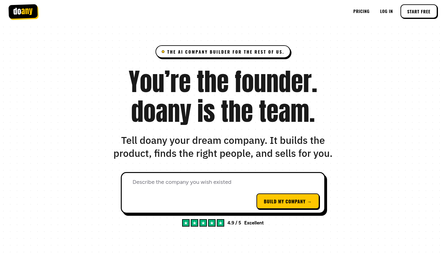 DoAny product screenshot