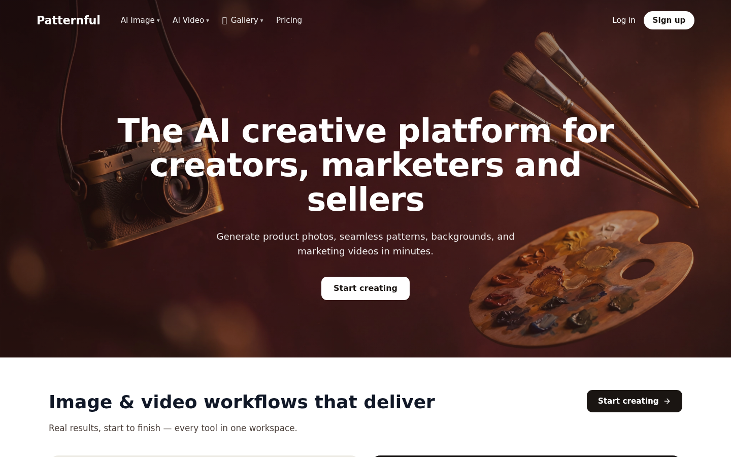 Patternful AI product screenshot