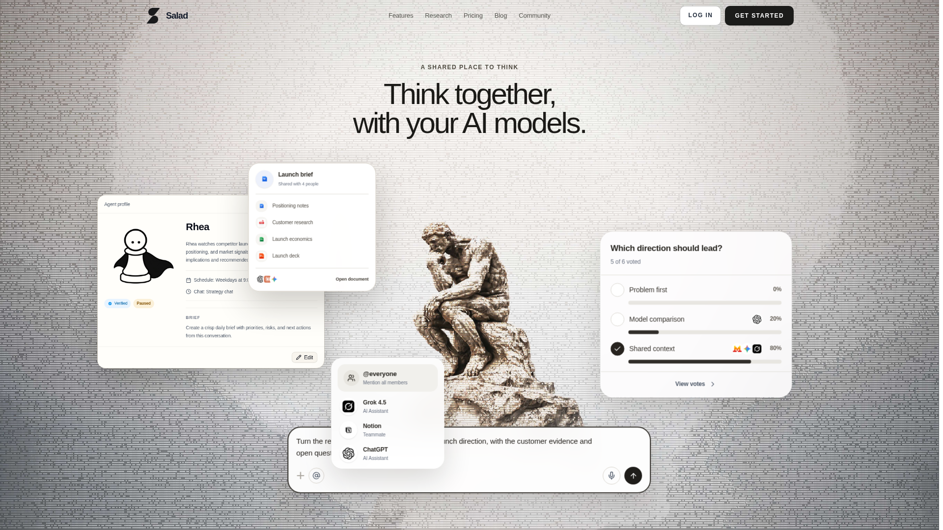 Salad product screenshot