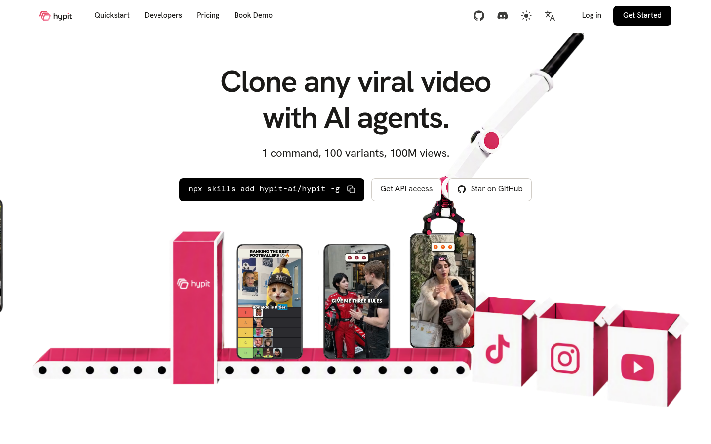 hypit product screenshot