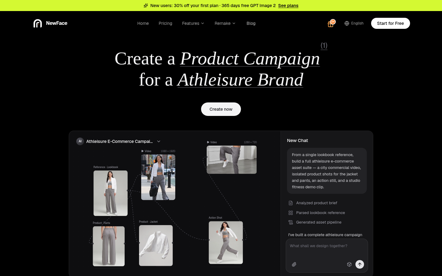 Newface product screenshot