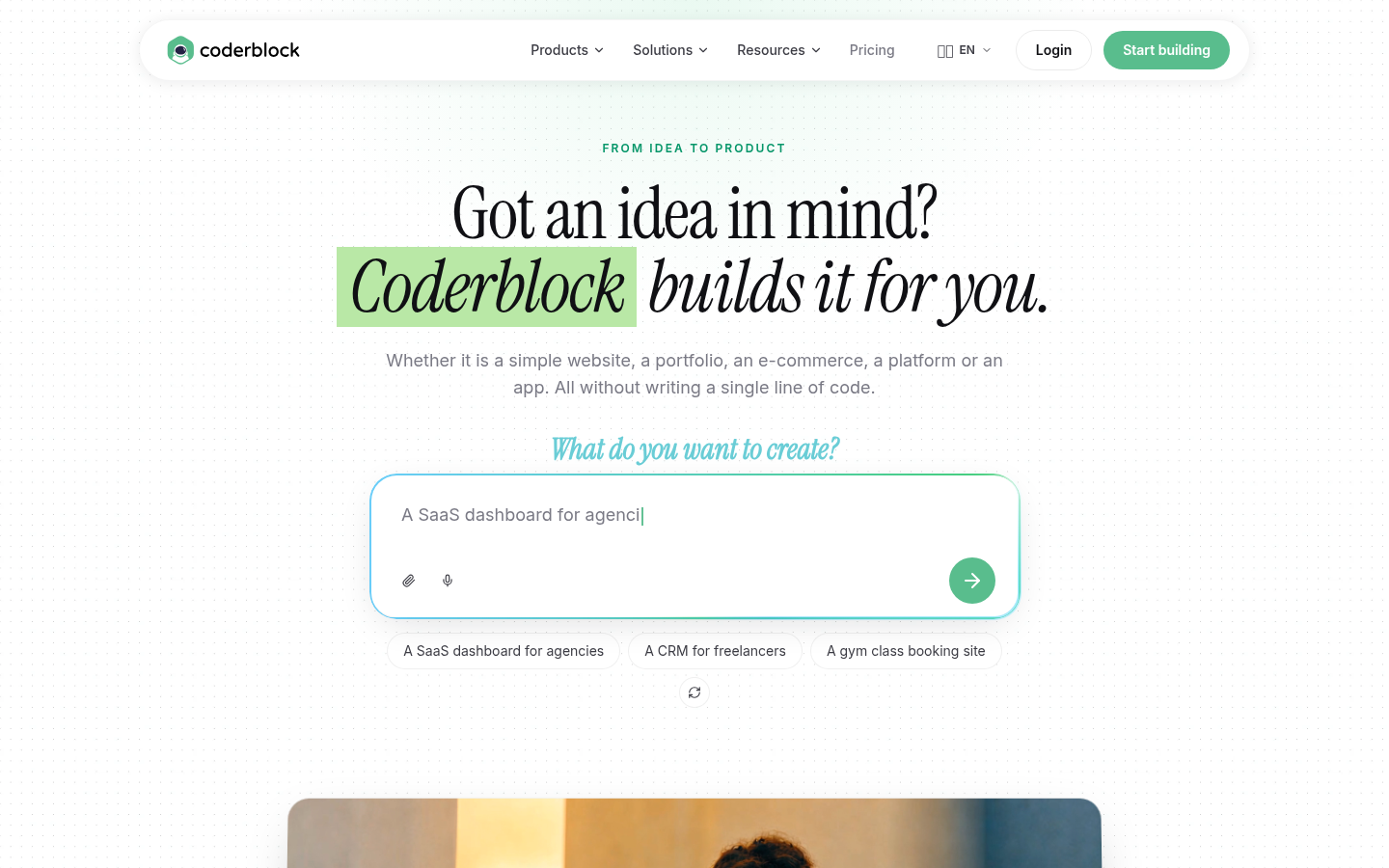 Coderblock product screenshot