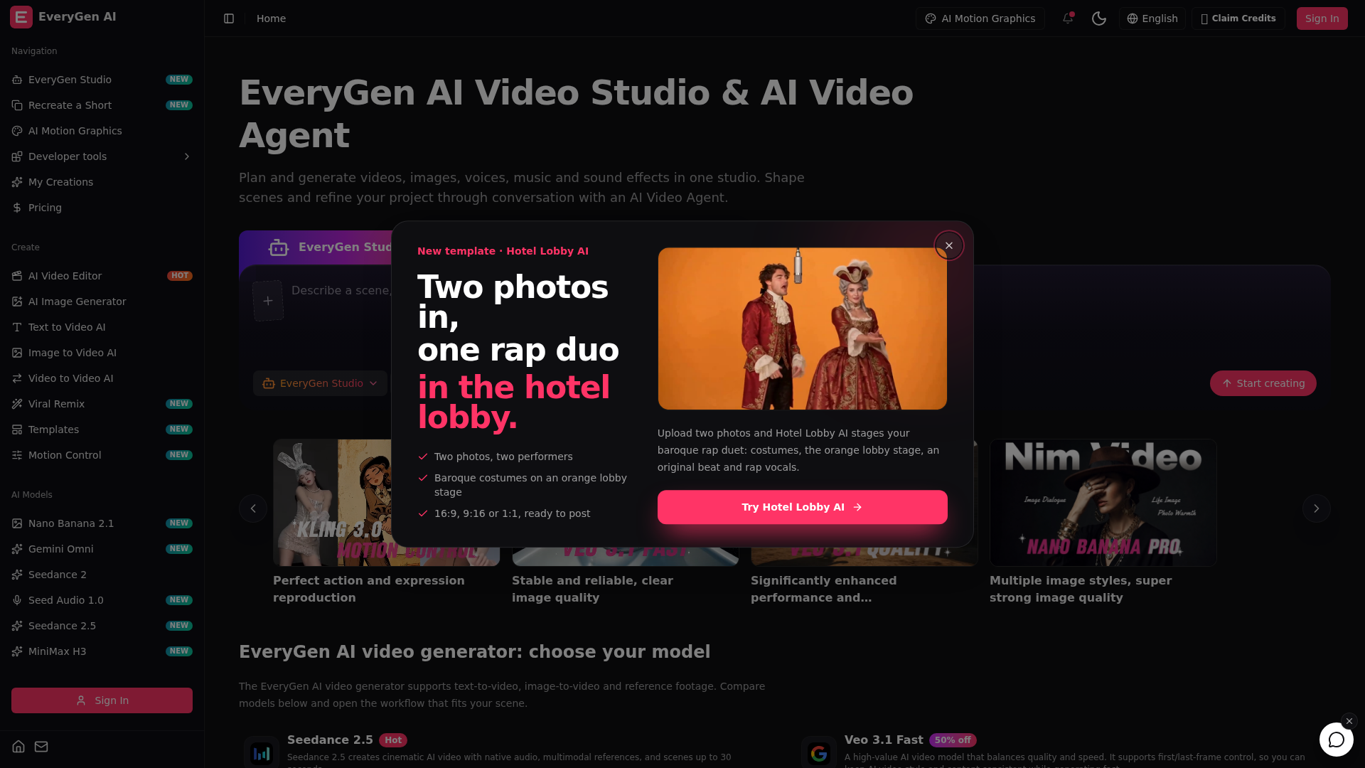 Everygen product screenshot