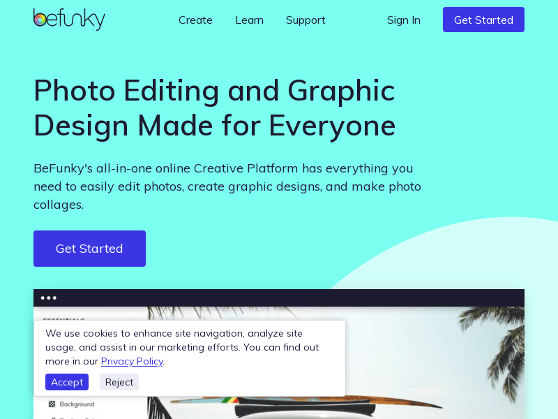 Befunky product screenshot