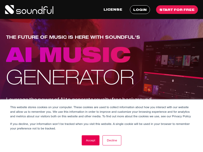 Soundful product screenshot