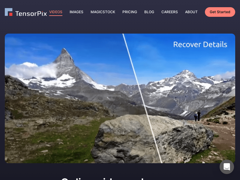 aimages AI product screenshot