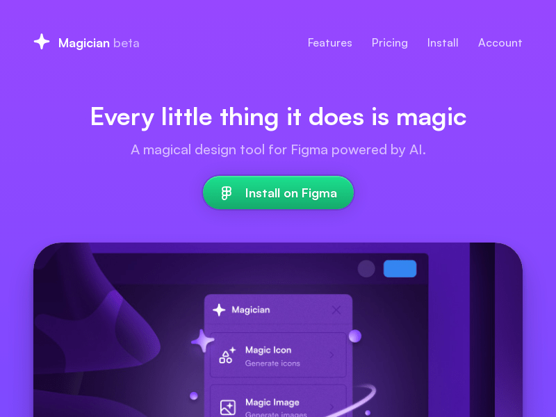 Magician (Figma) product screenshot