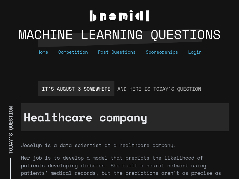 Bnomial ai product screenshot