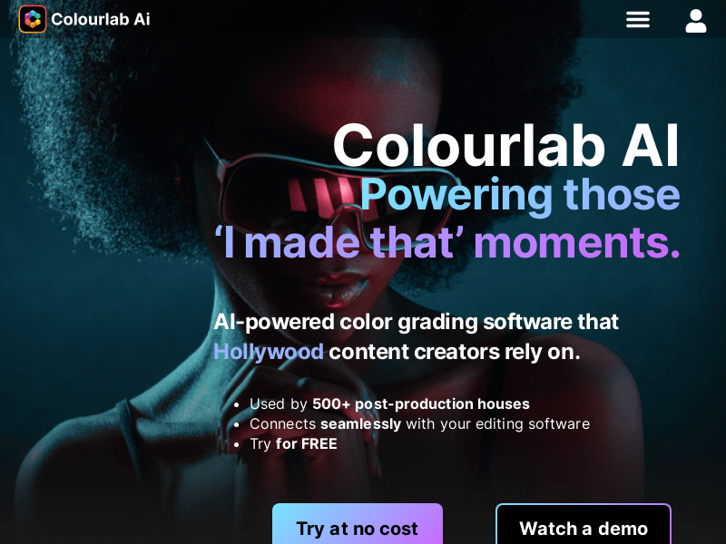 Colourlab product screenshot