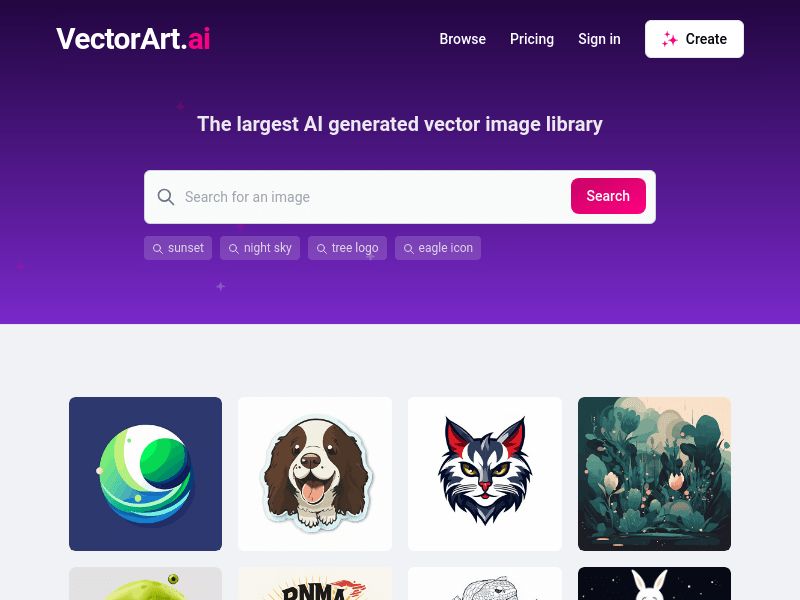 VectorArt.ai product screenshot