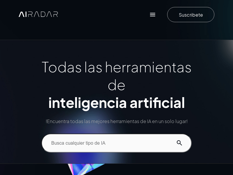 AI Radar product screenshot
