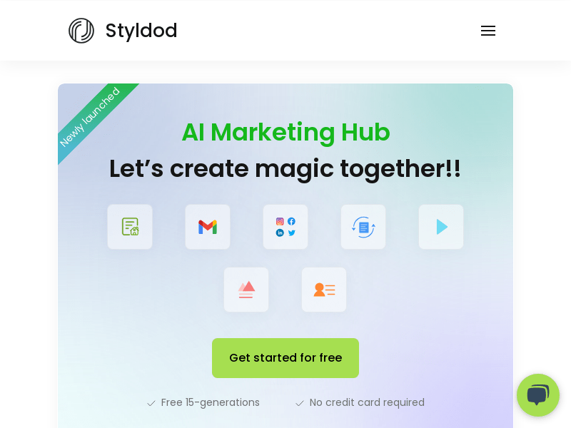 Styldod product screenshot
