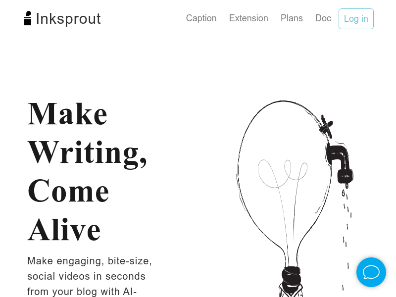 Inksprout Video product screenshot