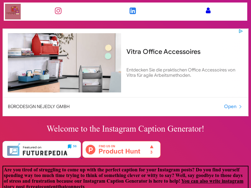 Copypage product screenshot