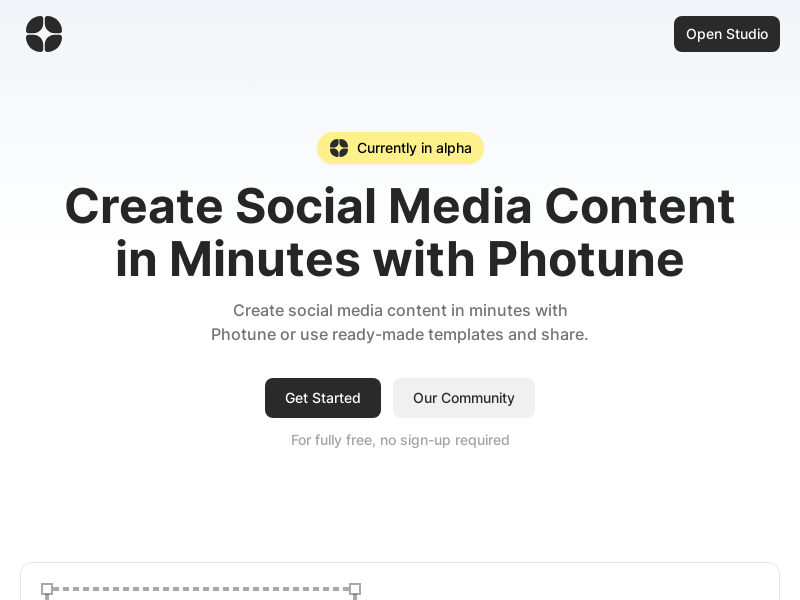 Photune product screenshot