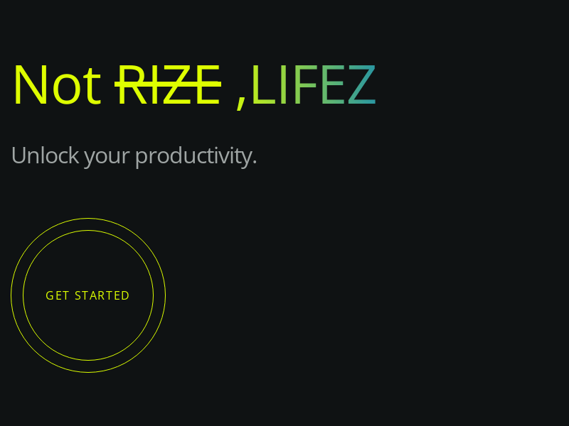 LIFEZ product screenshot